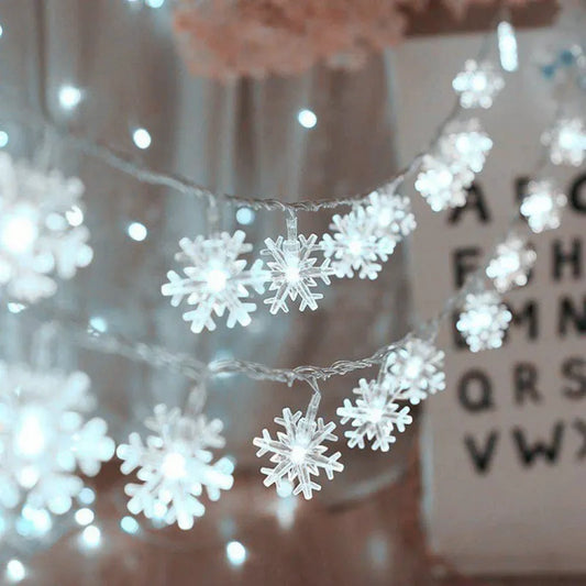 Christmas Snowflake LED String Light - DecorGama